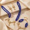 Parure de Bijoux Orientale aux Détails Scintillants - lifestyle