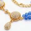 Parure de Bijoux Orientale aux Détails Scintillants - detail zoom