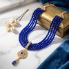 Collier Plastron Multi-Rangs avec Pendentif Filigrane - lifestyle