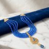 Collier Plastron Multi-Rangs avec Pendentif Filigrane - lifestyle