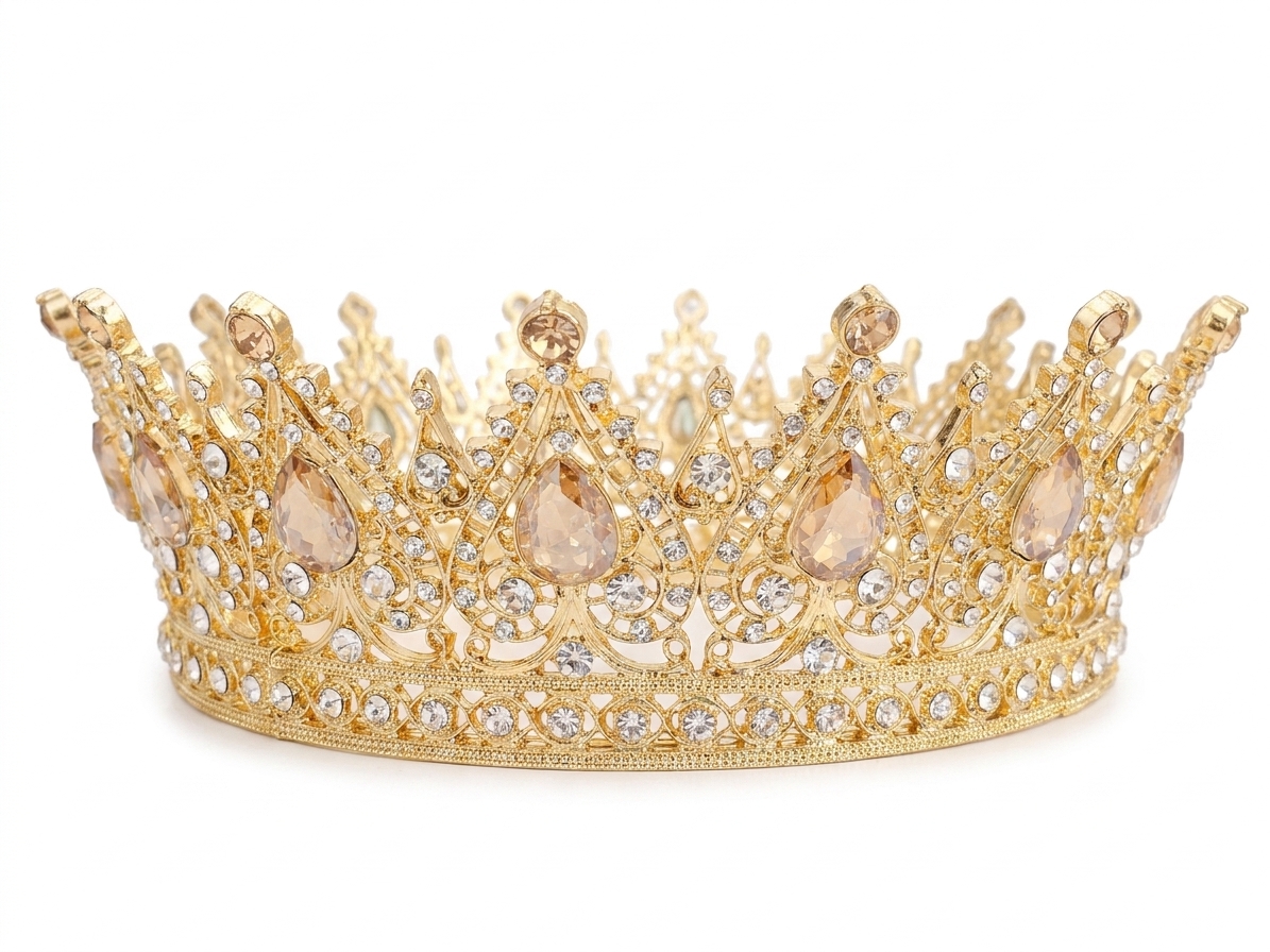 Couronne Majestueuse Aziza - main white