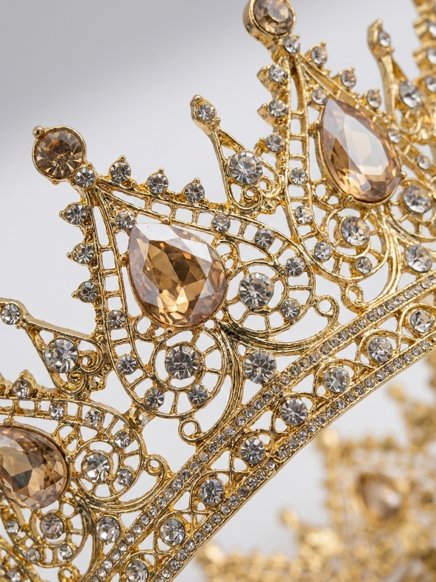 Couronne Majestueuse Aziza - detail zoom
