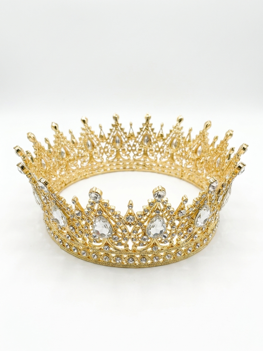 Couronne Majestueuse Aziza - main white