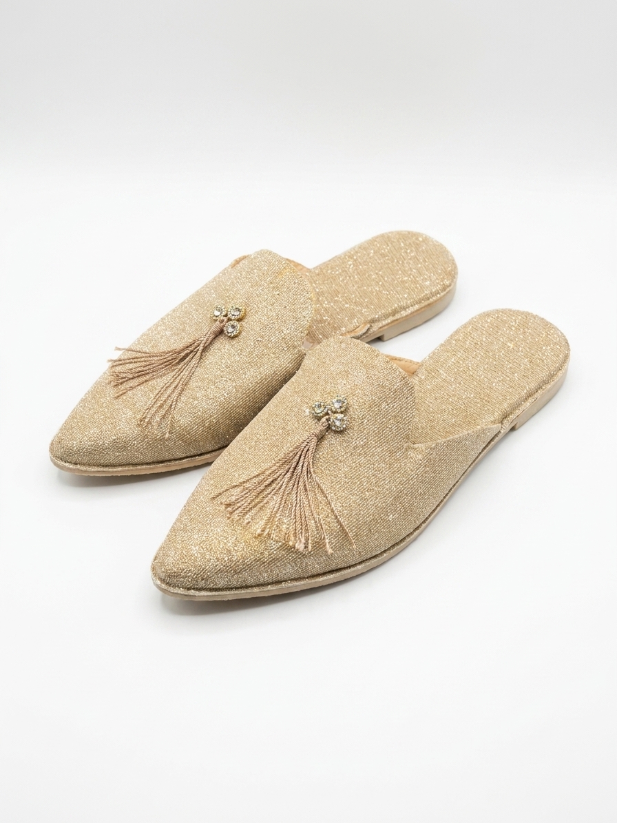 cherbile-pointed-toe-embellished-mules-bronze-packshot-snp2858 Cherbile Pointed-Toe Embellished Mules Bronze - packshot fond blanc