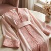 Embroidered Organza Lebsa Baby Pink - lifestyle