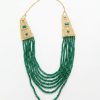 filigree-cascading-statement-necklace-green-packshot-snp3318 Filigree Cascading Statement Necklace Green - packshot fond blanc