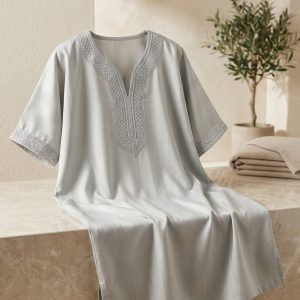 Jawhara Gandoura Grey - lifestyle