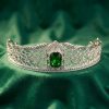 Majestic Filigree Tiara Almond Green - lifestyle