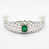 Majestic Filigree Tiara Almond Green - packshot fond blanc