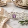 Majestic Filigree Tiara Lilac - lifestyle