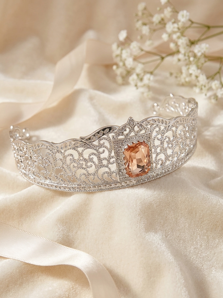 Majestic Filigree Tiara Nude - lifestyle
