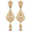 ornate-chandelier-earrings-champagne-packshot-snp2078 Ornate Chandelier Earrings Champagne - packshot fond blanc
