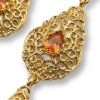 ornate-chandelier-earrings-nude-detail-snp2099 Ornate Chandelier Earrings Nude - zoom detail